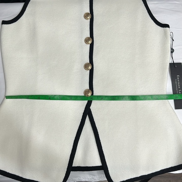 Emerson Lang Crew Sweater Vest - Picture 6 of 9